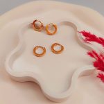 گوشواره حلقه‌ای قفلی