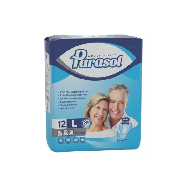 پوشینه بزرگسال پاراسل بزرگ بسته 12 عددی