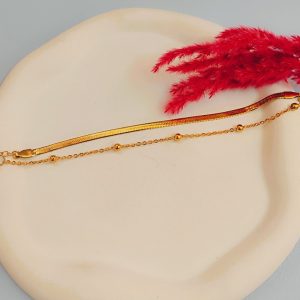 دستبند دو لاین ترکیبی