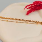 دستبند دو لاین ترکیبی