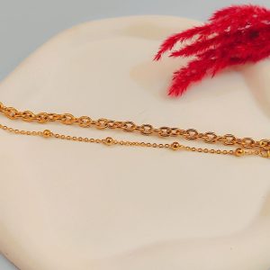 دستبند دو لاین ترکیبی